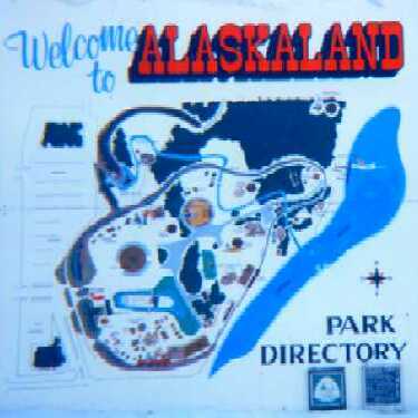 Alasaka land Map Enlargement
