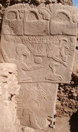 Remarkable find: A frieze from Gobekli Tepe