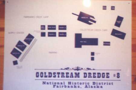 Map of Gold Dredge Park